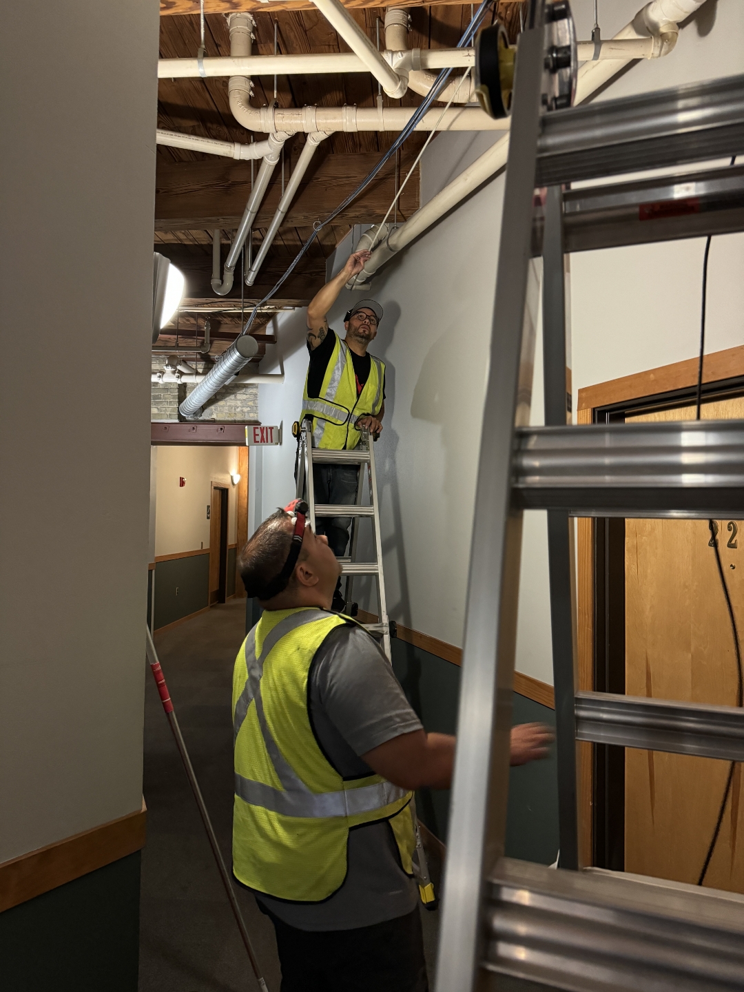 Knitting Factory Apartments security camera installation Milwaukee WI